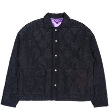 Load image into Gallery viewer, “La Jefa” Quilted Jacket (Black)
