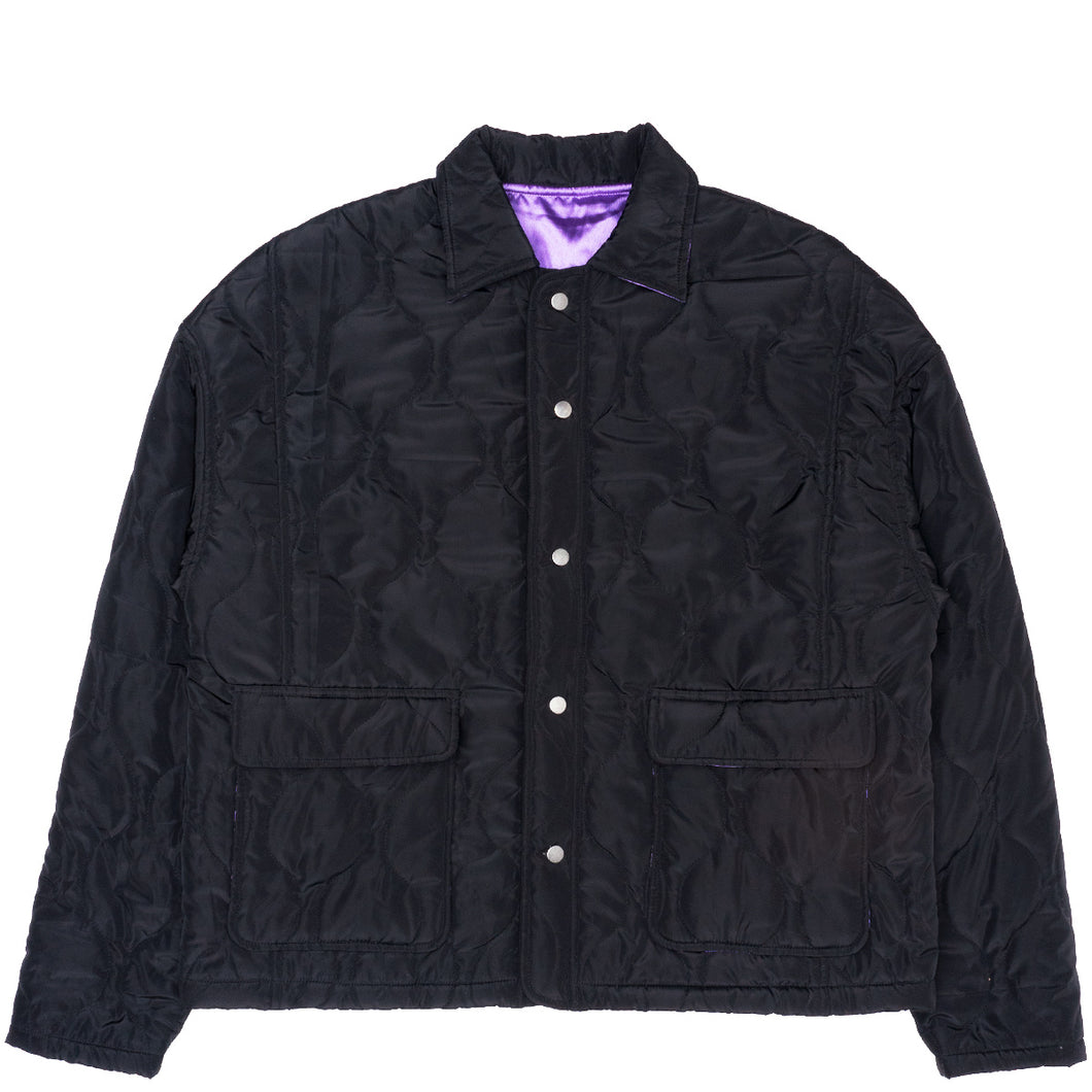 “La Jefa” Quilted Jacket (Black)